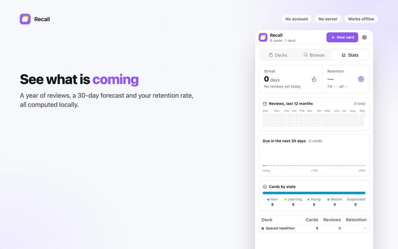 Recall screenshot 3
